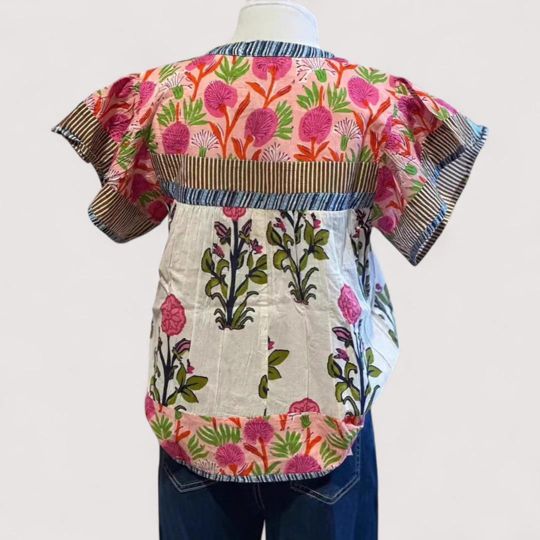 Odette – Boho blůza s vyšíváním