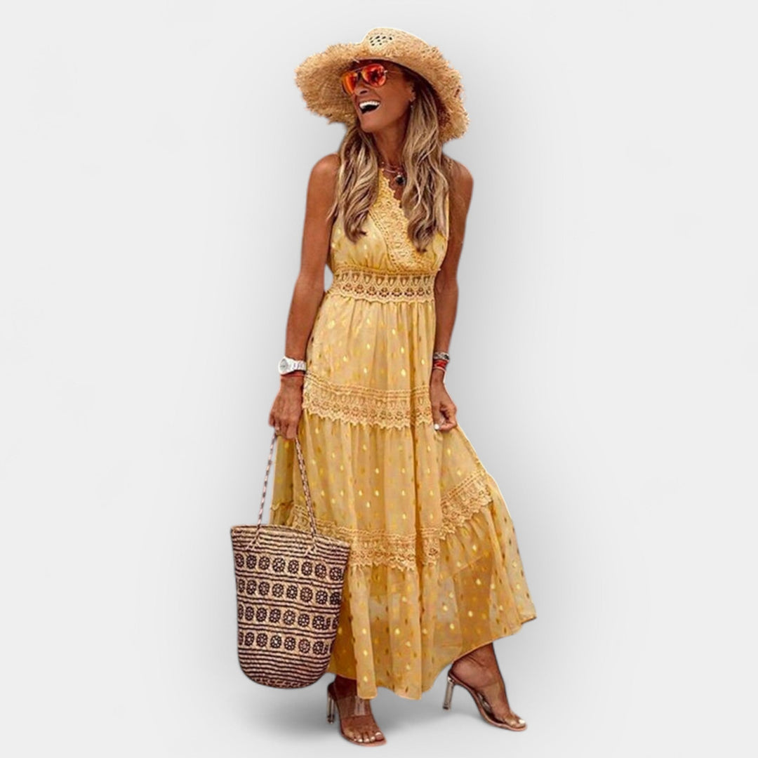Letní šaty v boho stylu