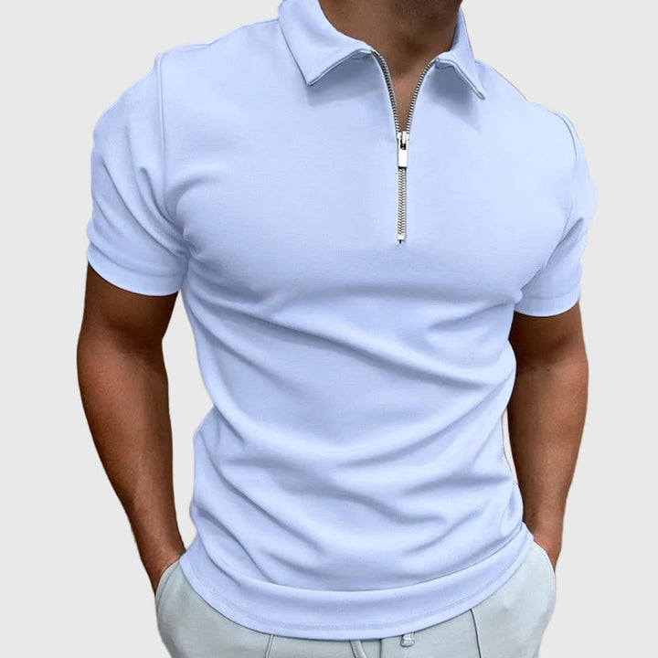 Nathan | Zipper Polo Shirt