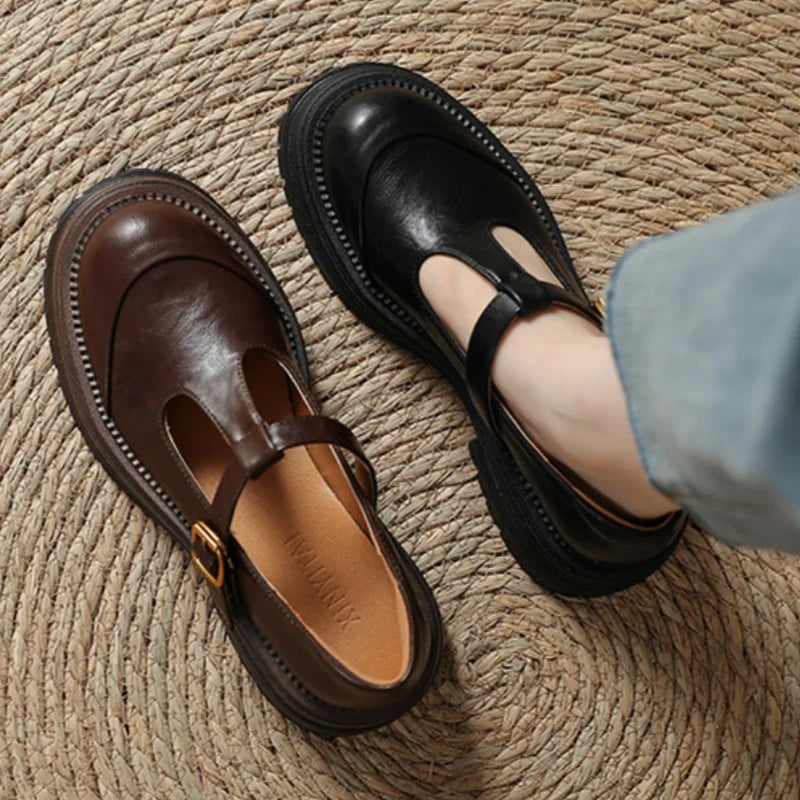 Farisse - T-bar Shoes