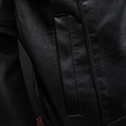 Darius - Prémiová Kožená Bunda v Moto Stylu