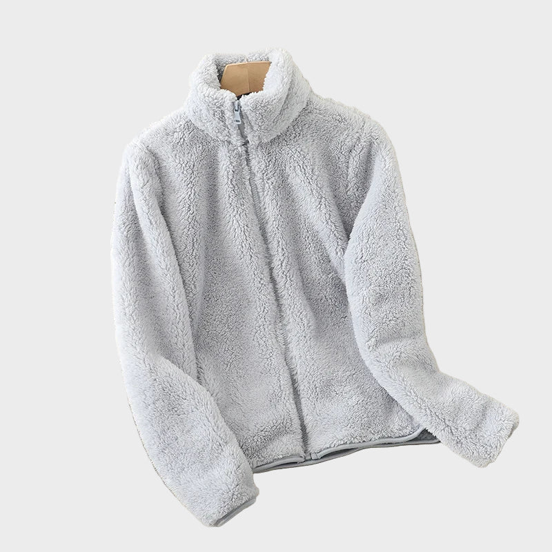Danijela - Fleece bunda v oblacích