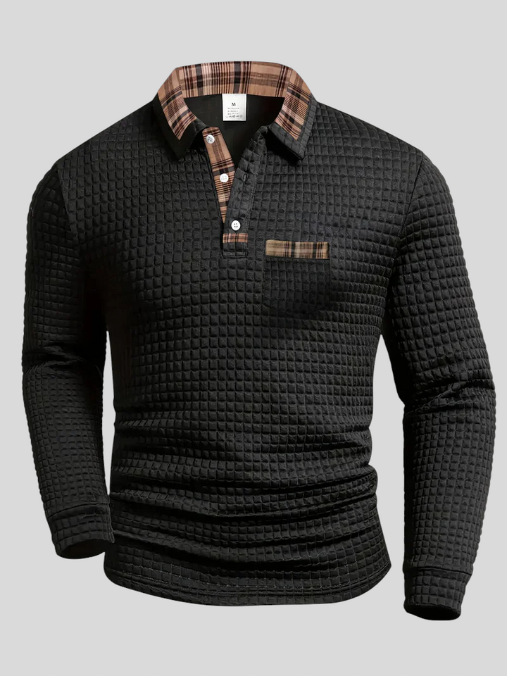Dominik - Polo S Pruhy – Pánská Elegance