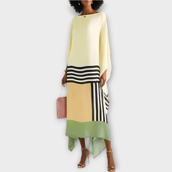 Kaftan s lineárním vzorem