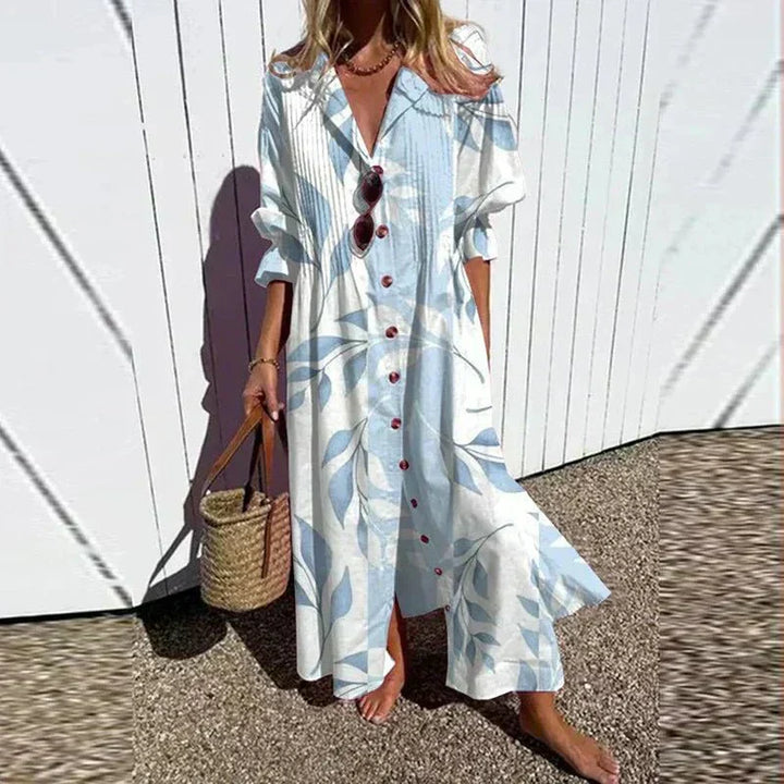 Soleil™ | Breezy Boho Maxi Dress-
