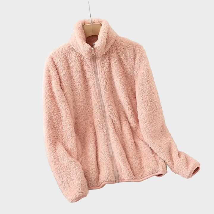 Danijela - Fleece bunda v oblacích