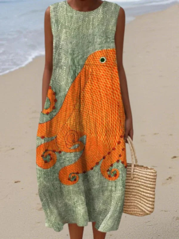 Lyka | Relaxed Linen Everyday Dress