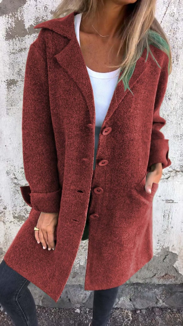 Nika - Chic Minimalistický Kabát