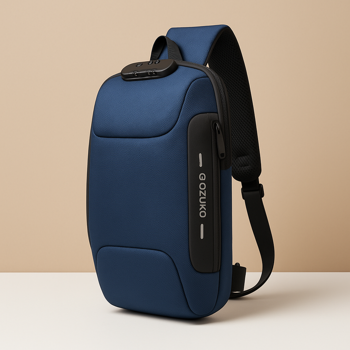 Anti-theft crossbody charging bag with RFID protection for women | Elodie