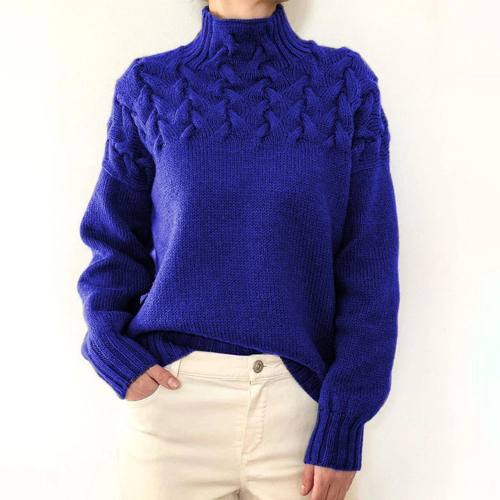 Hailey | Cozy Turtleneck Knit Sweater