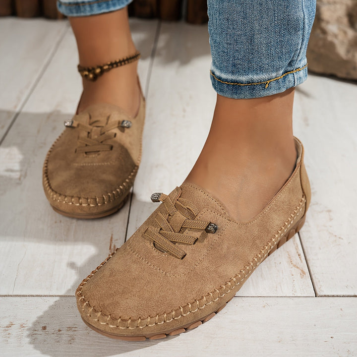 Orthelia™ – Supportive Soft Moccasins for Sensitive Feet