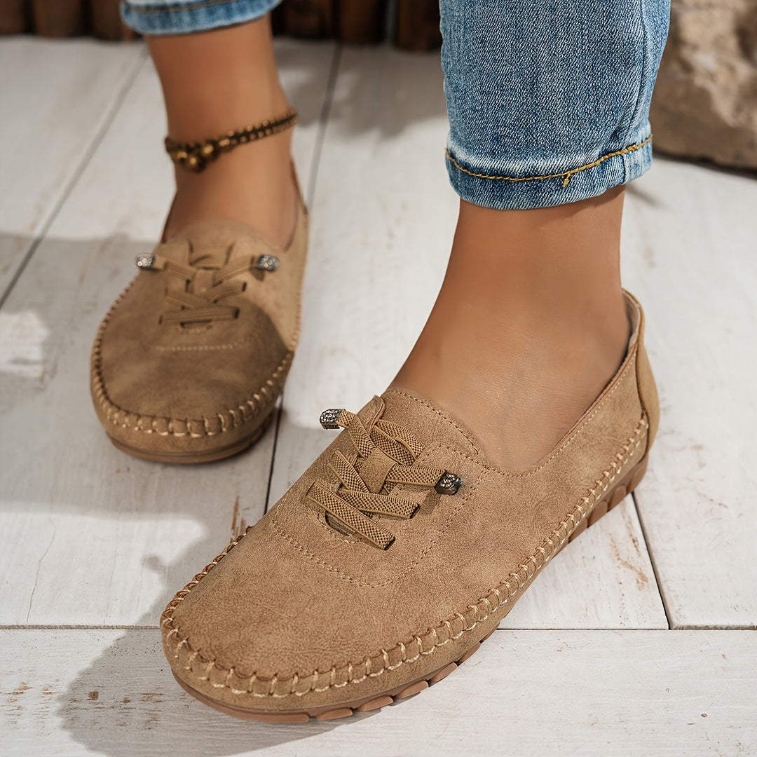 Orthelia™ – Supportive Soft Moccasins for Sensitive Feet