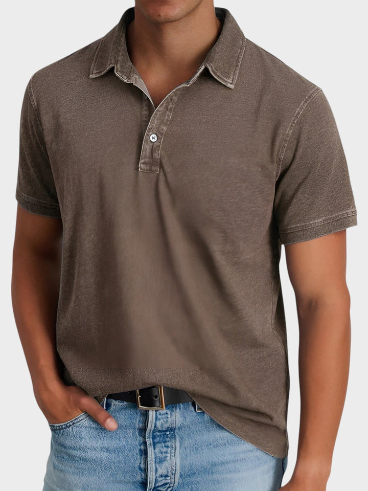 Karlo - Klasické Vintage Polo Tričko