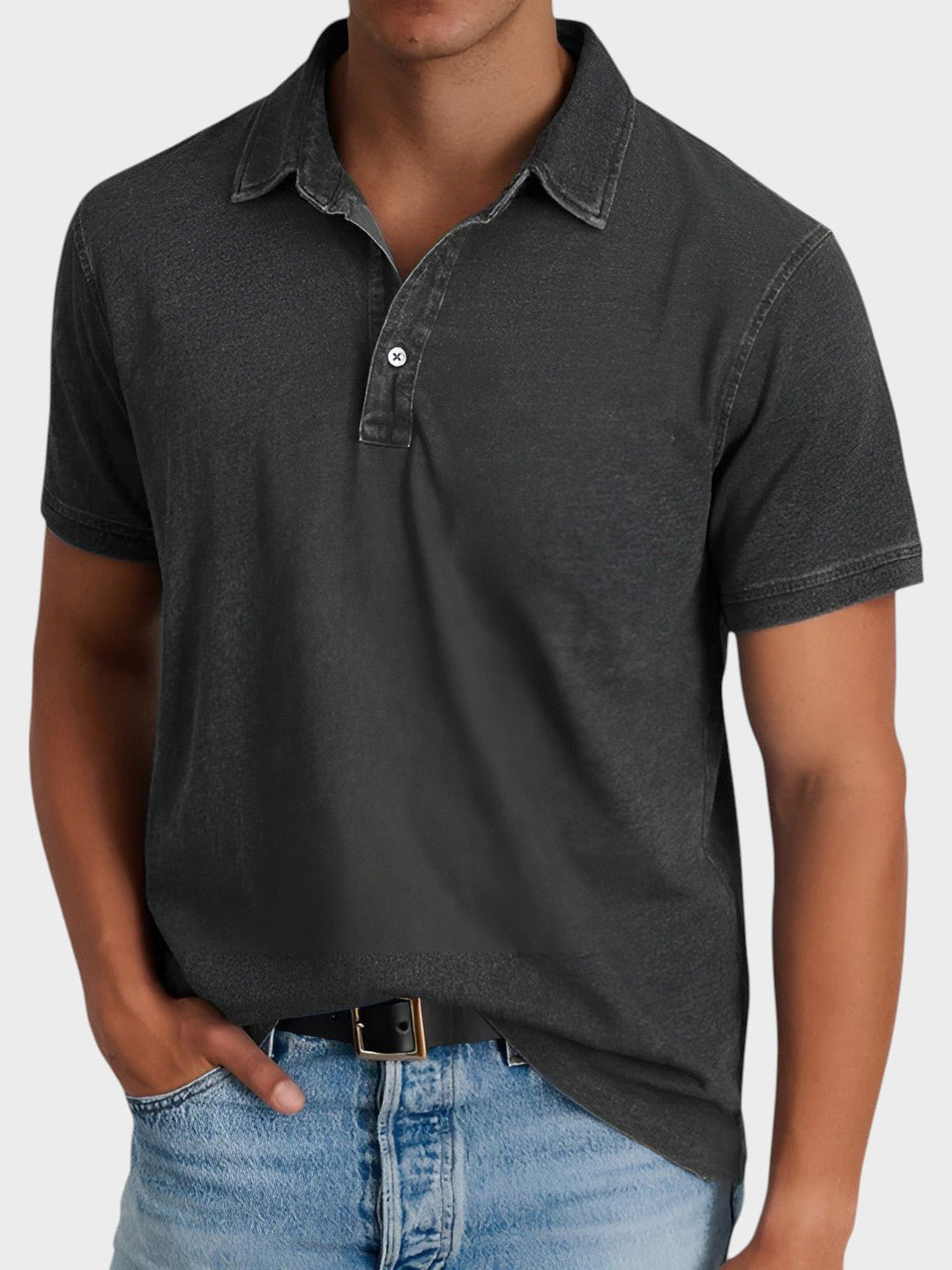 Karlo - Klasické Vintage Polo Tričko