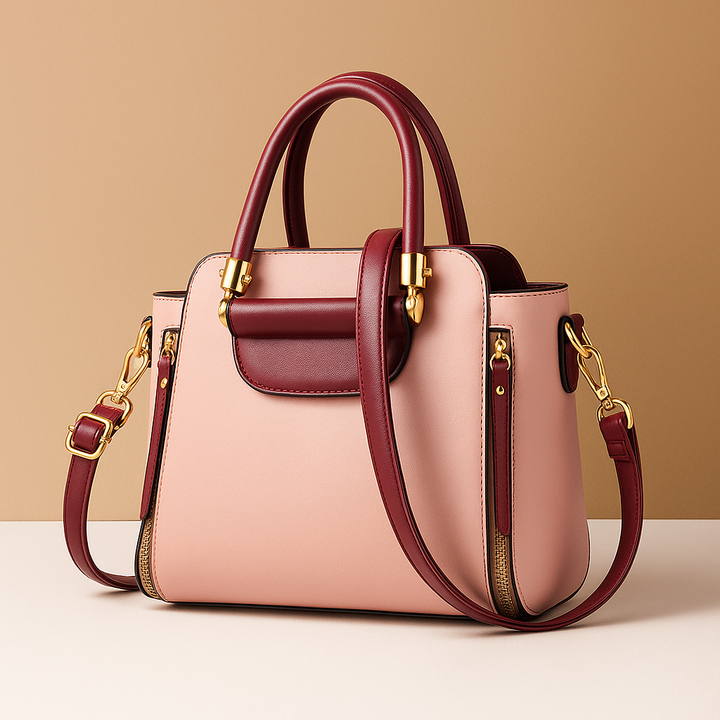 Contrast waterproof crossbody bag | Sophie