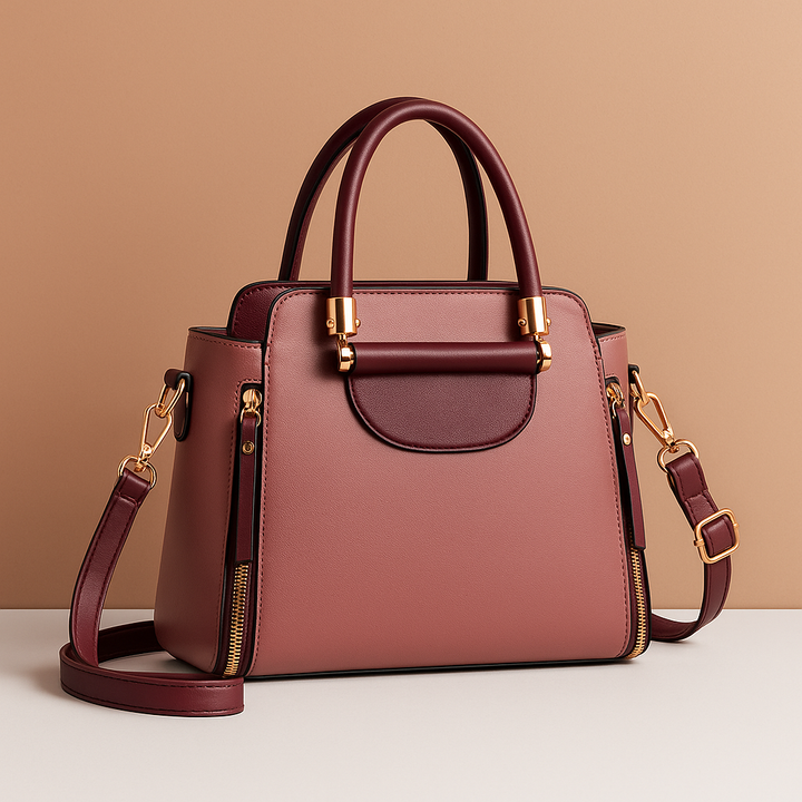 Contrast waterproof crossbody bag | Sophie