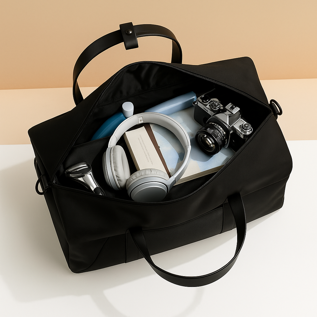 Convertible garment duffle bag with backpack straps | Nolan