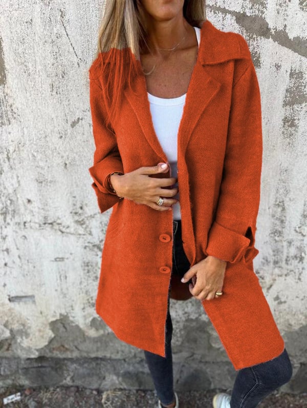 Nika - Chic Minimalistický Kabát