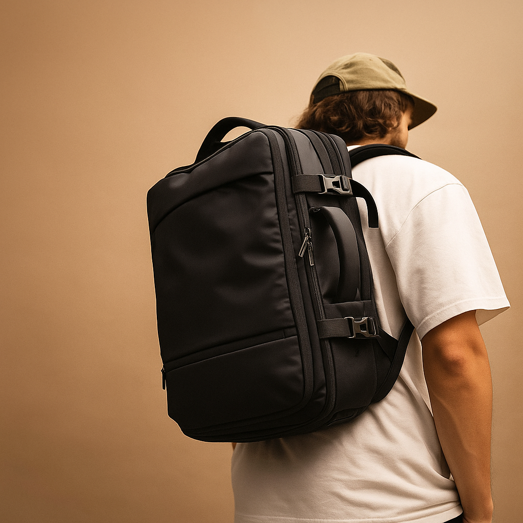 Expandable carry-on travel backpack | Max