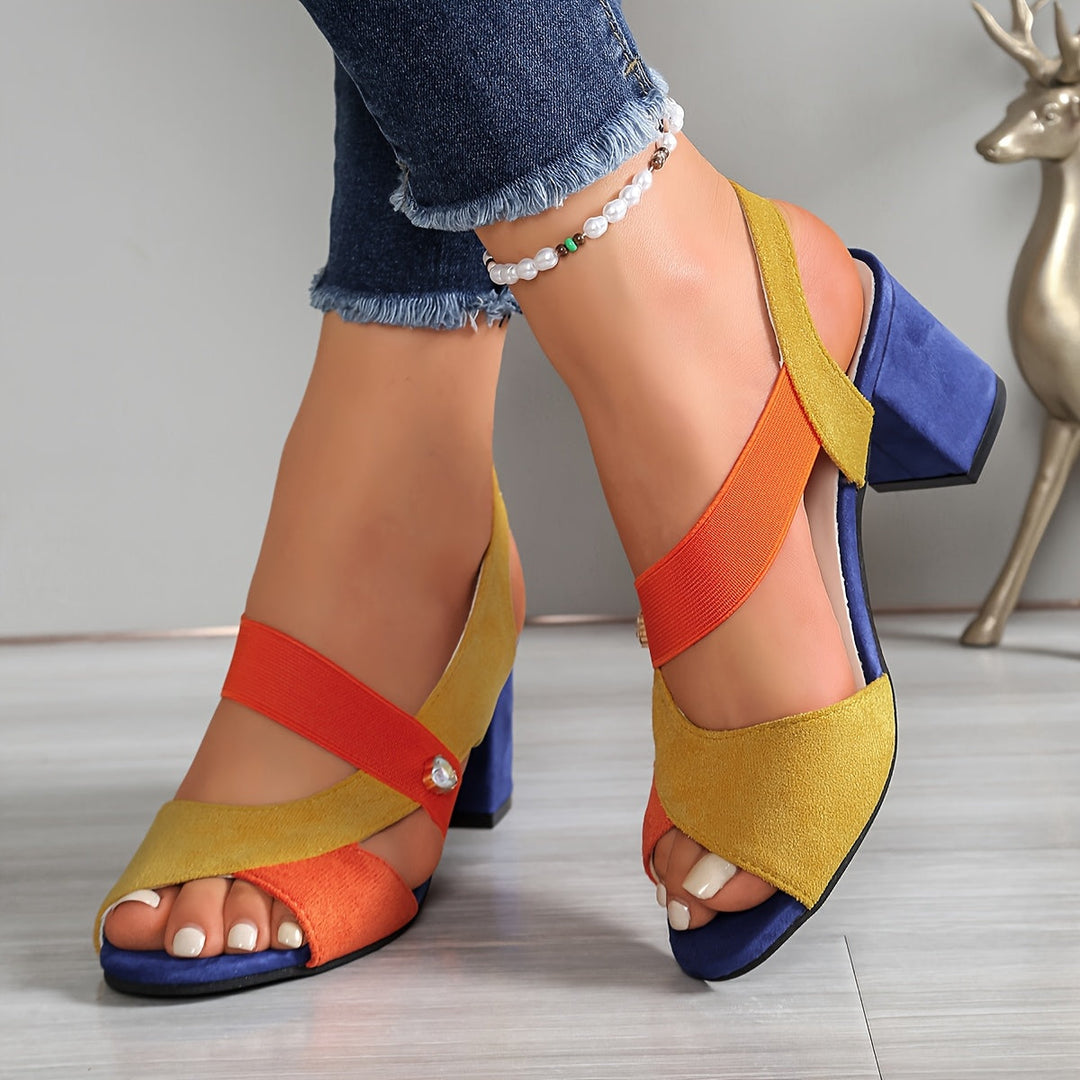 Linda | Comfort-Orthopedic Block Heels