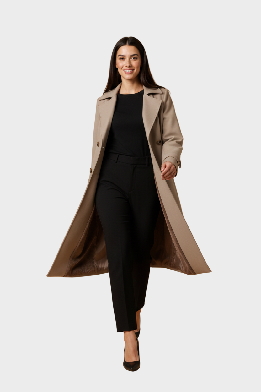 Luisa - Elegantní trenč kaput