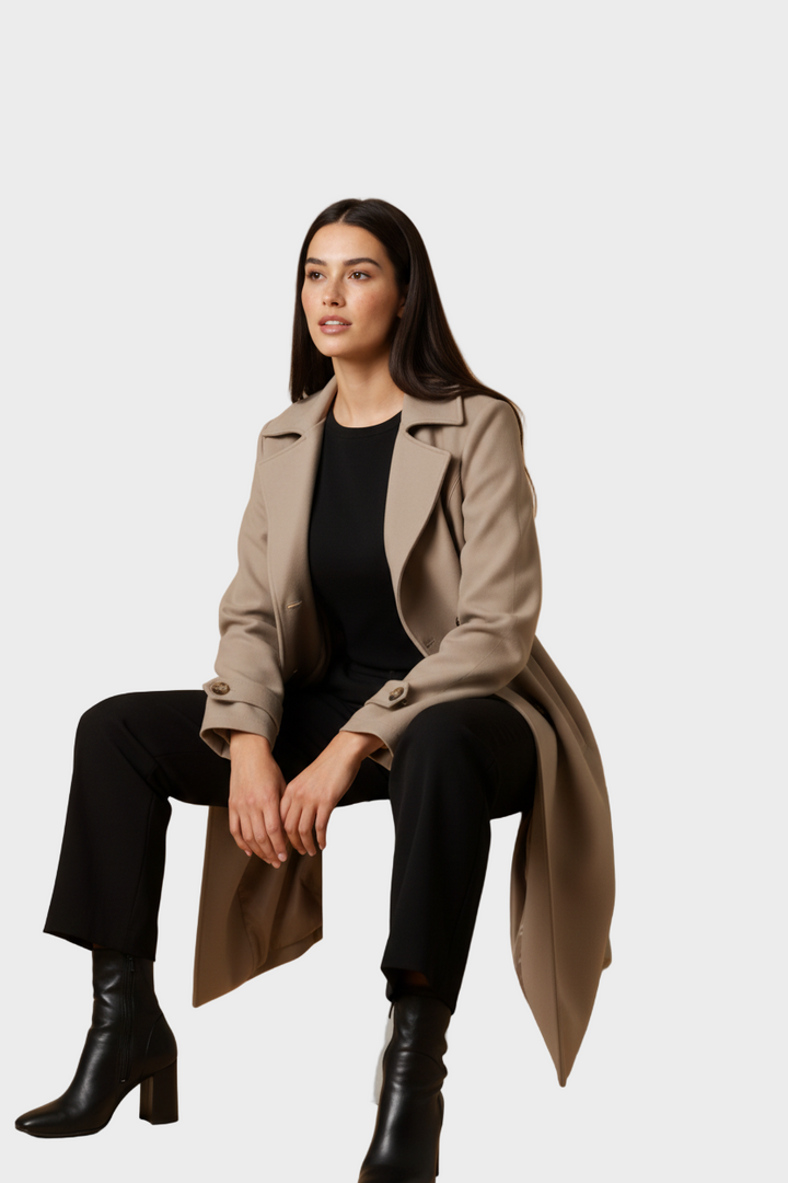 Luisa - Elegantní trenč kaput
