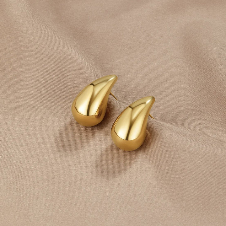 Ame Gold Kulaté Náušnice
