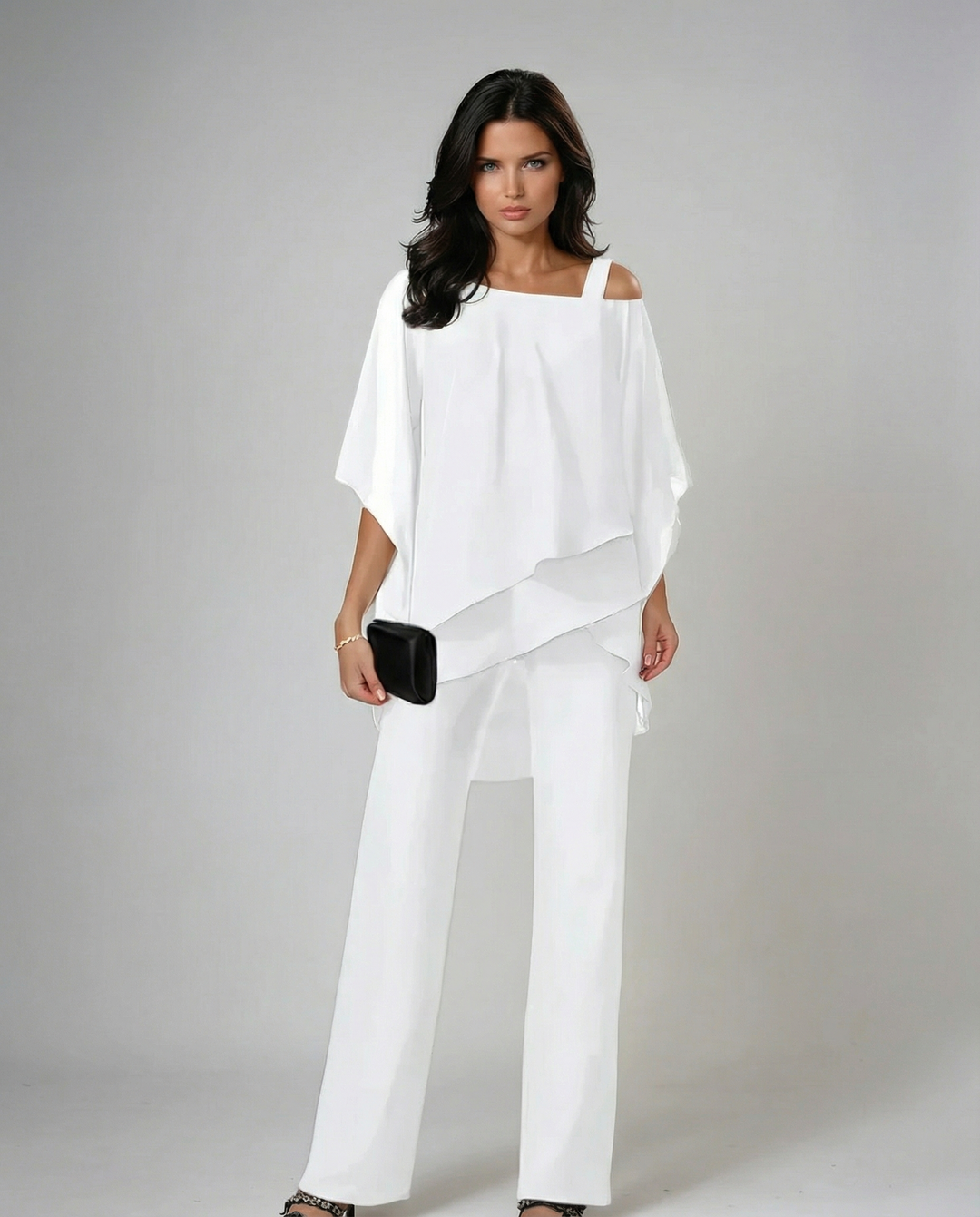FlowLuxe™ Elegant Two-Piece Set – Flattering Layers & Effortless Fit