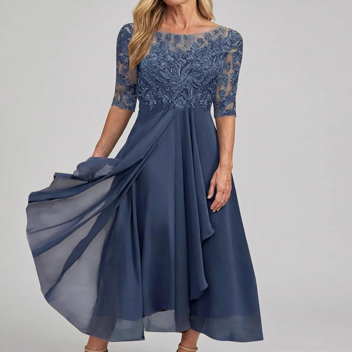 Zaria™ Sculpting Maxi Dress – Flattering Fit & Elegant Flow
