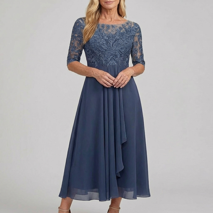 Zaria™ Sculpting Maxi Dress – Flattering Fit & Elegant Flow