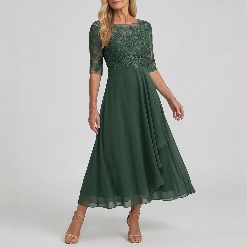 Zaria™ Sculpting Maxi Dress – Flattering Fit & Elegant Flow