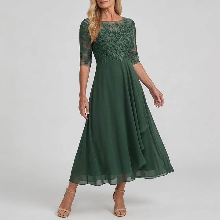 Zaria™ Sculpting Maxi Dress – Flattering Fit & Elegant Flow