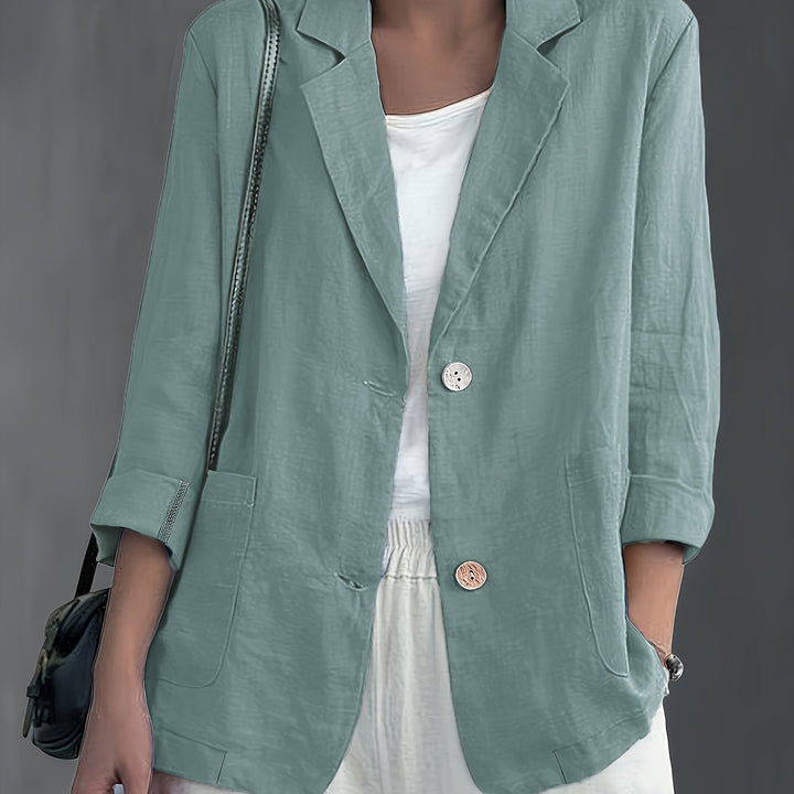 Margaret Casual Cotton Blazer