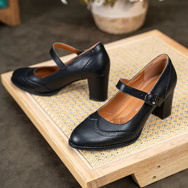 Dorka | Elegant Buckle High Heels