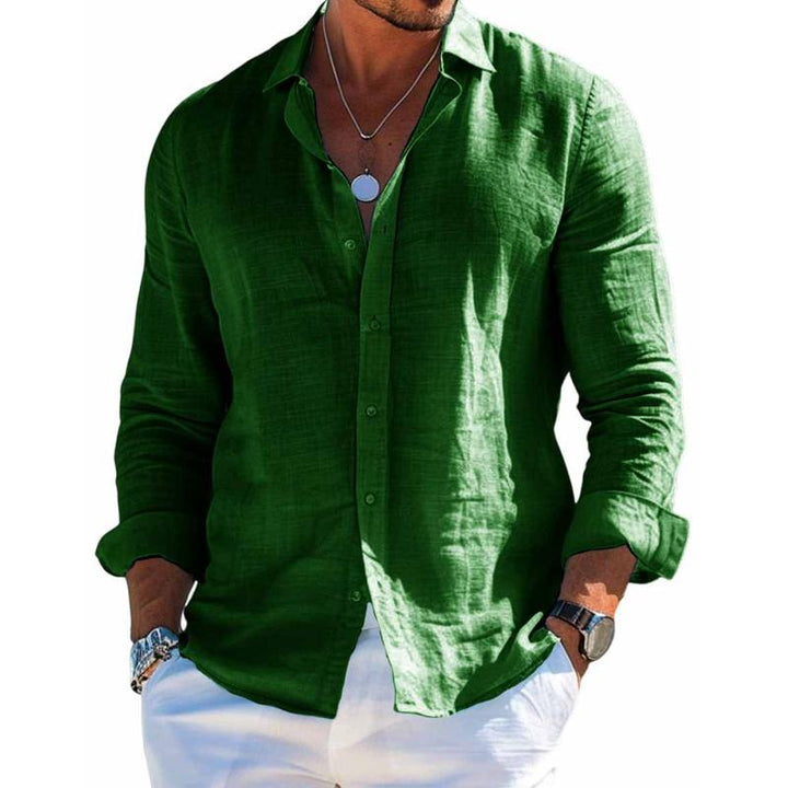 Flavio | Men's Breathable Summer Button-Up Shirt