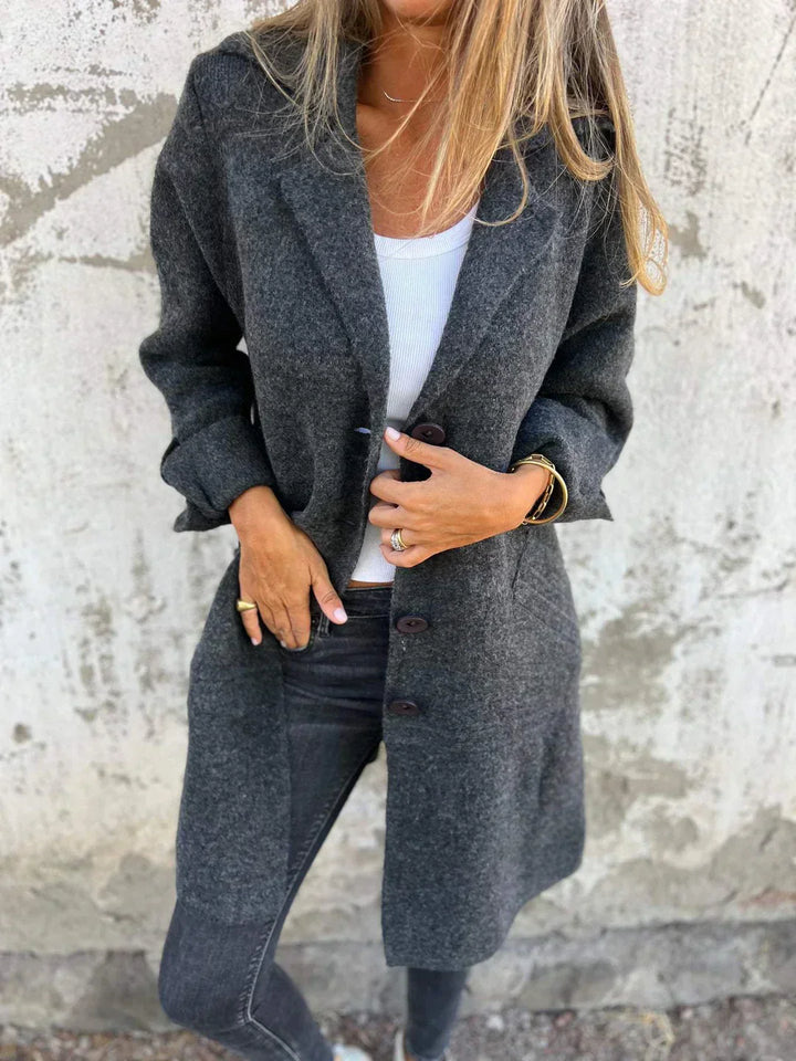 Nika - Chic Minimalistický Kabát