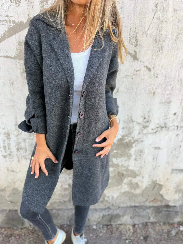 Nika - Chic Minimalistický Kabát
