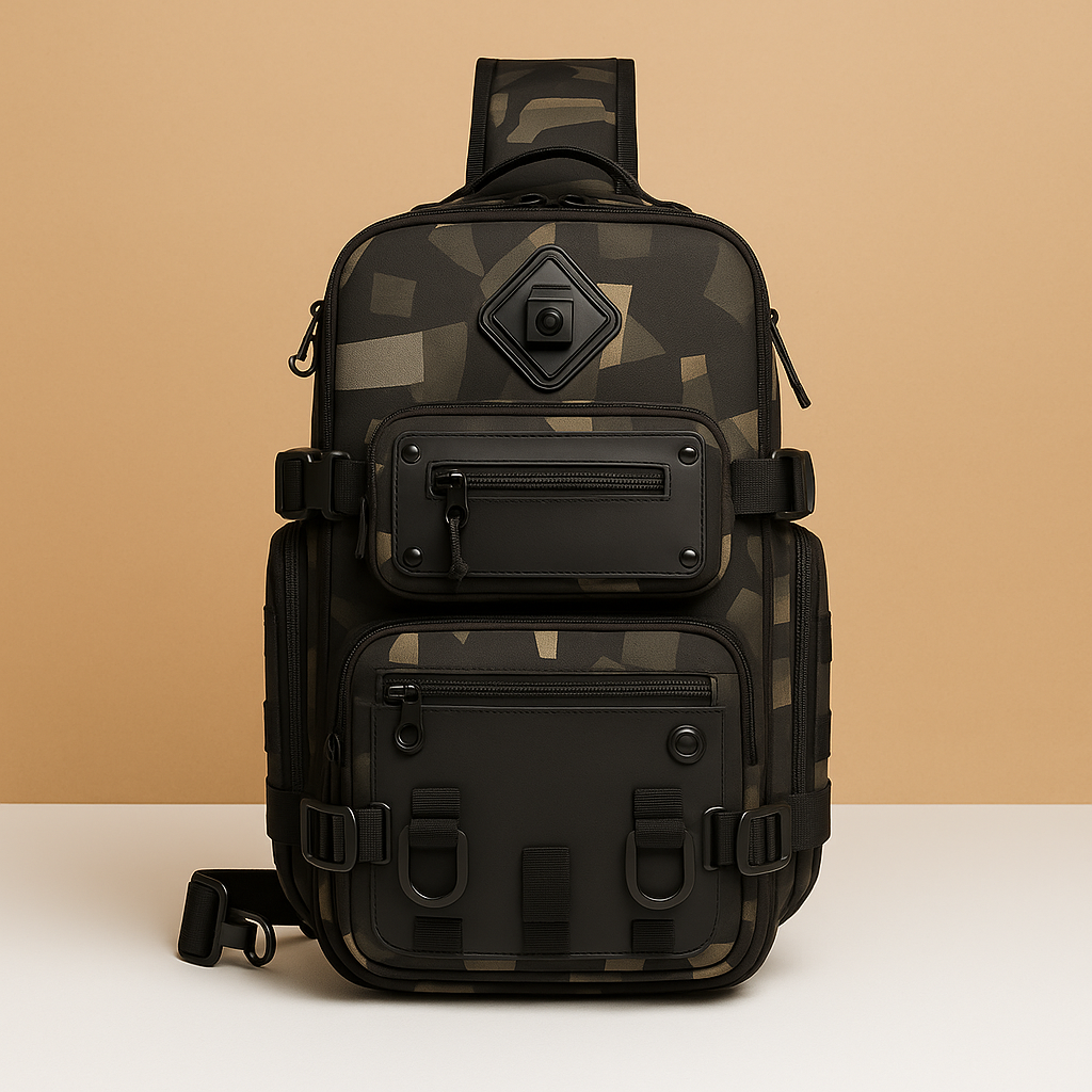 Large anti-theft crossbody bag for men | Carter