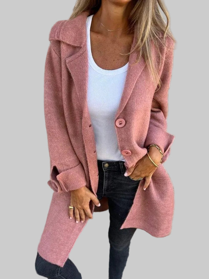 Tessa - Elegantní kabát s knoflíky