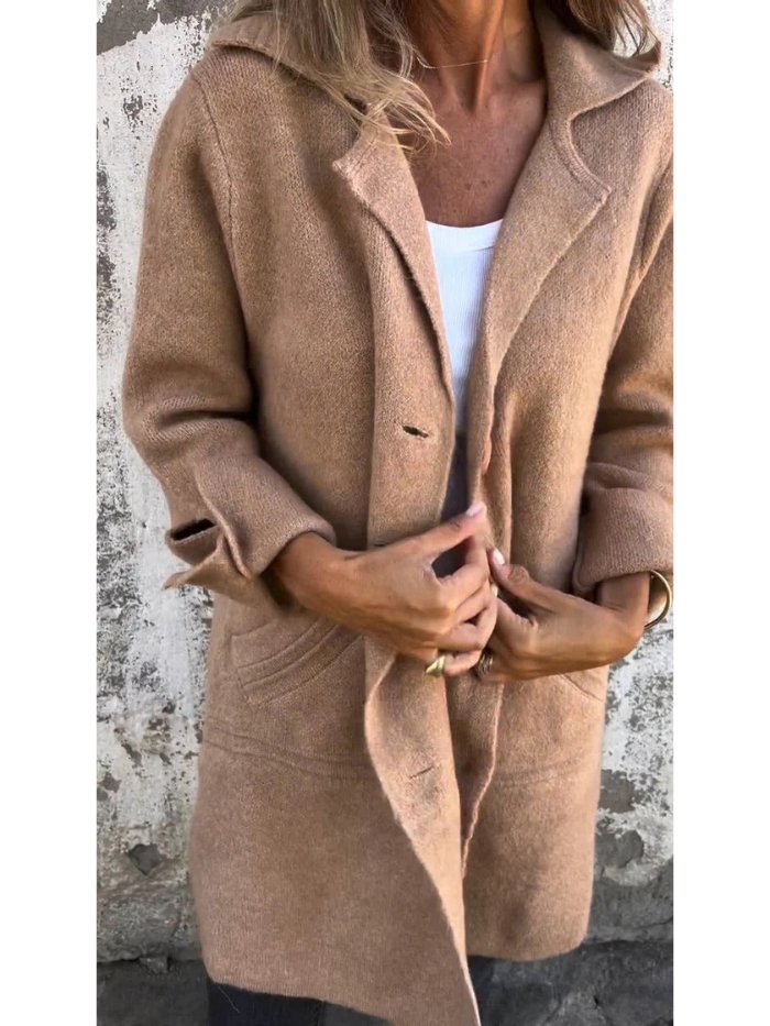 Tessa - Elegantní kabát s knoflíky