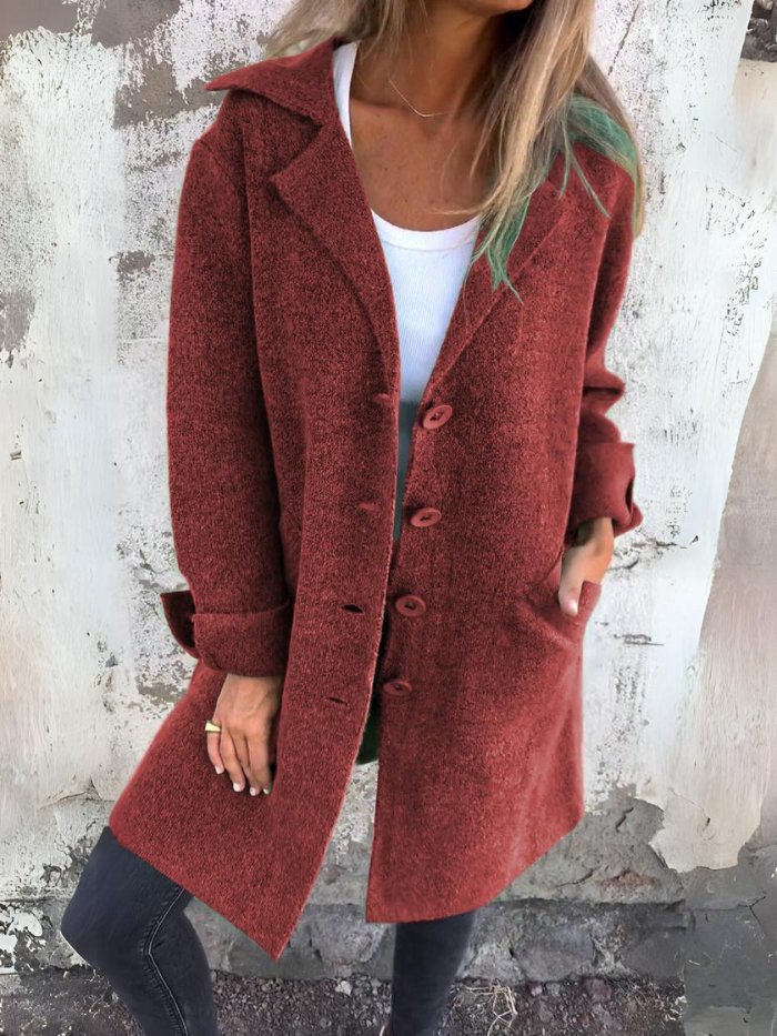 Tessa - Elegantní kabát s knoflíky
