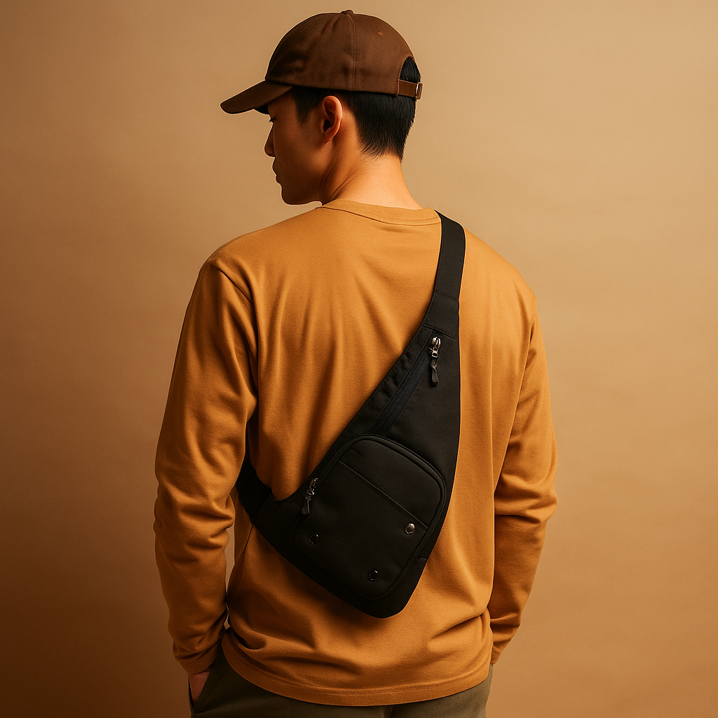 Lightweight nylon sling bag | Jordan