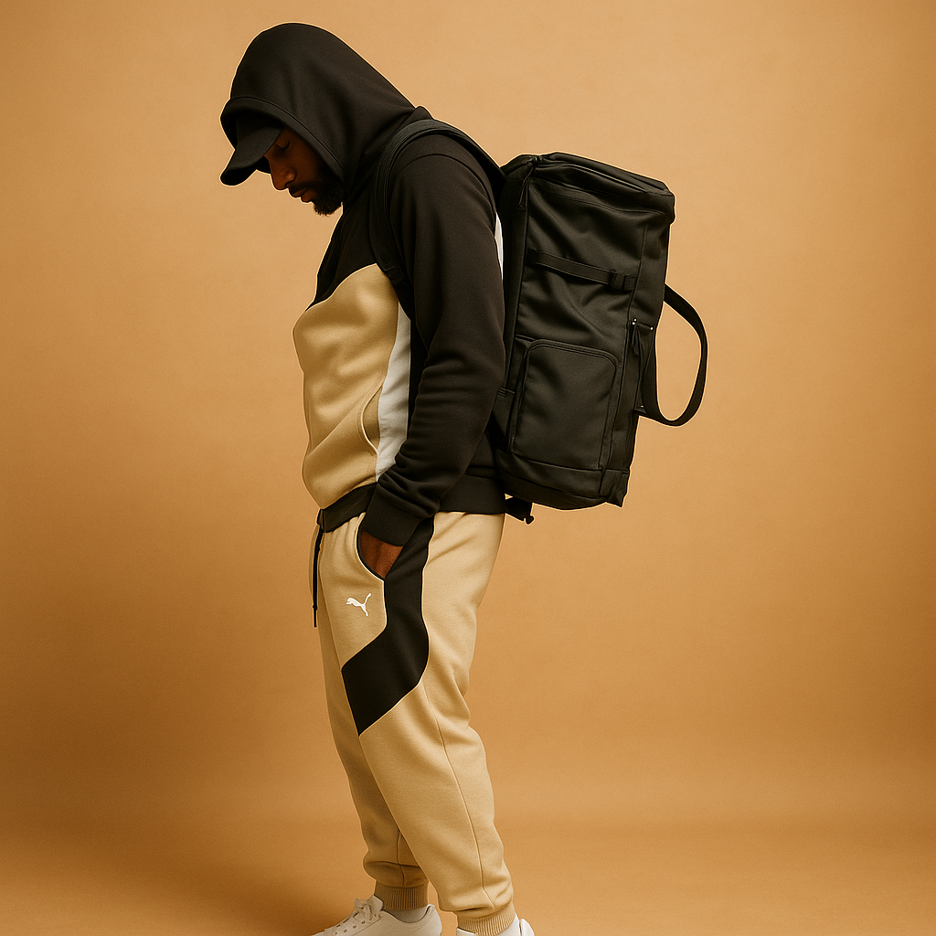 Oxford garment duffle bag with shoe compartment | Nathan