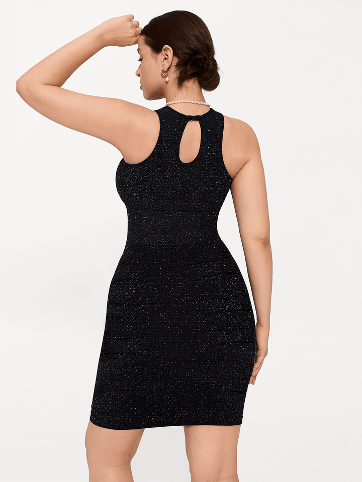 Shapewear Metallic Seamless Sculpting Dress
