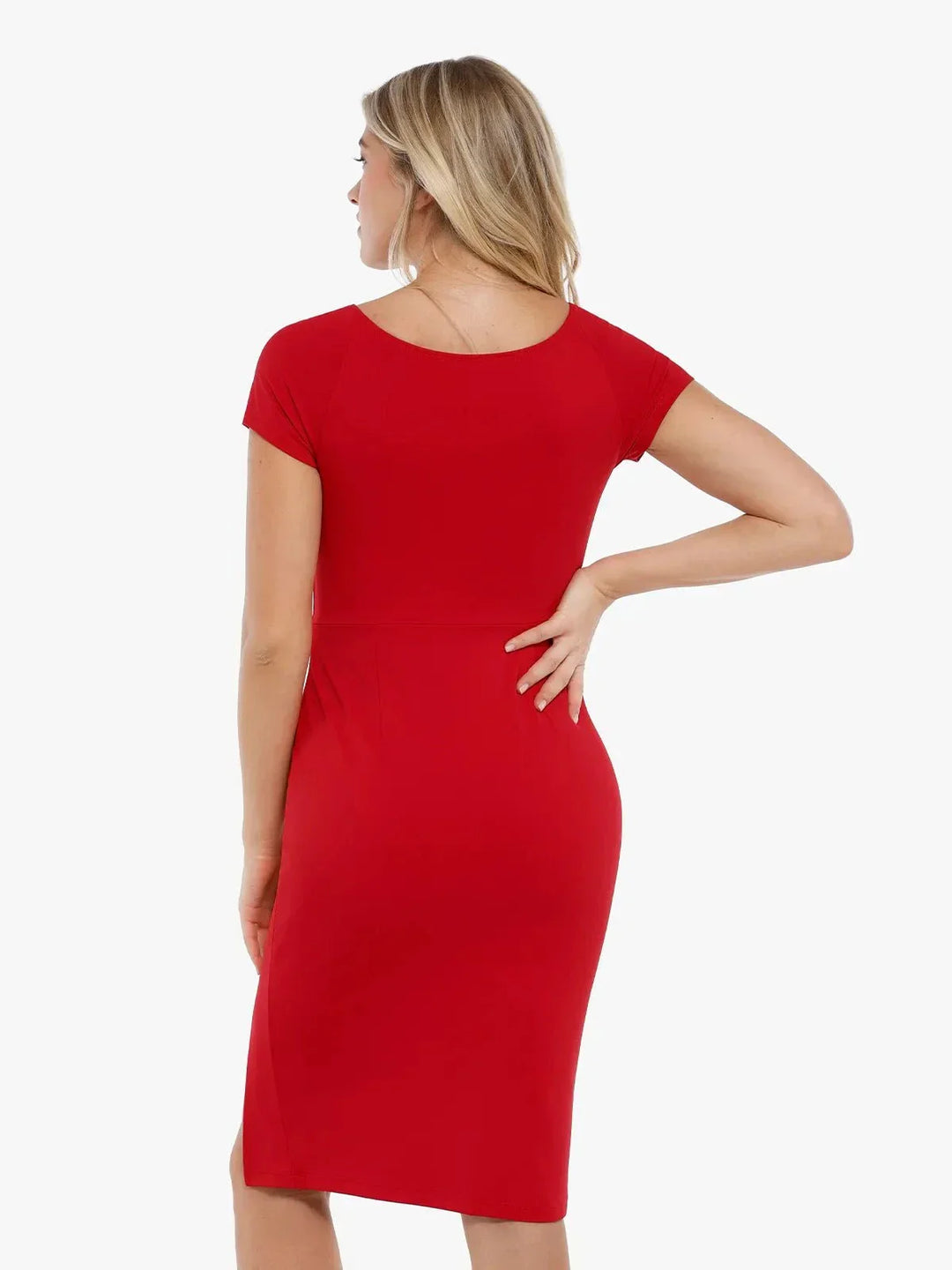 Shapewear Short Sleeve Perfect Form Sheath Dress