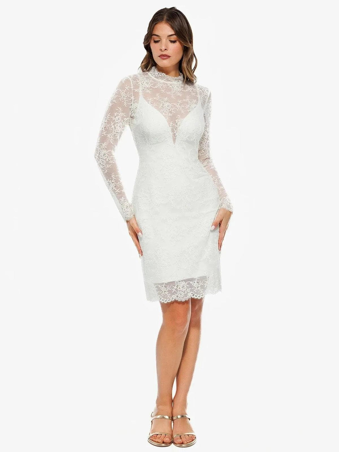 Shapewear Lace Fantasy Mini & Maxi Sculpting Dress Set