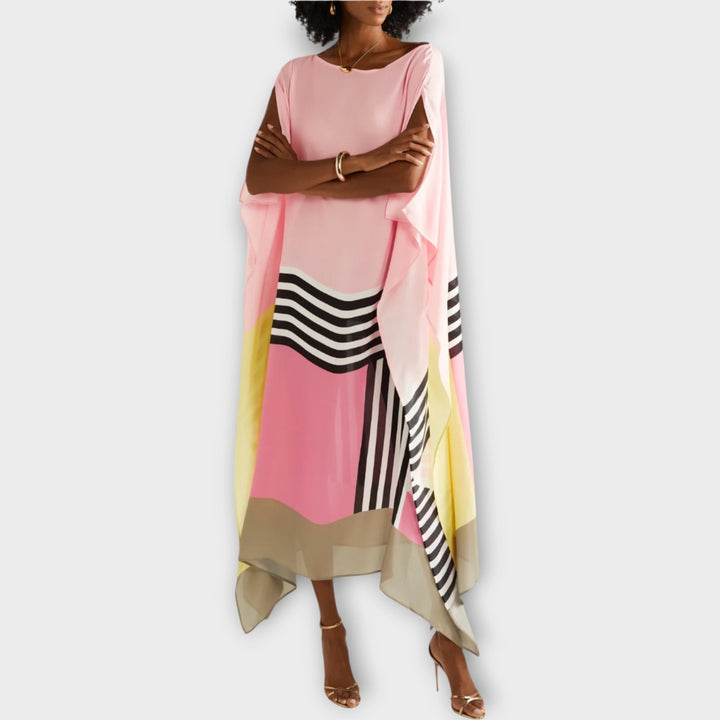 Kaftan s lineárním vzorem