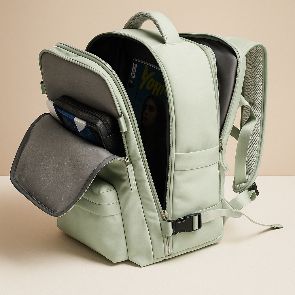 TSA-approved travel backpack for women | Sophie