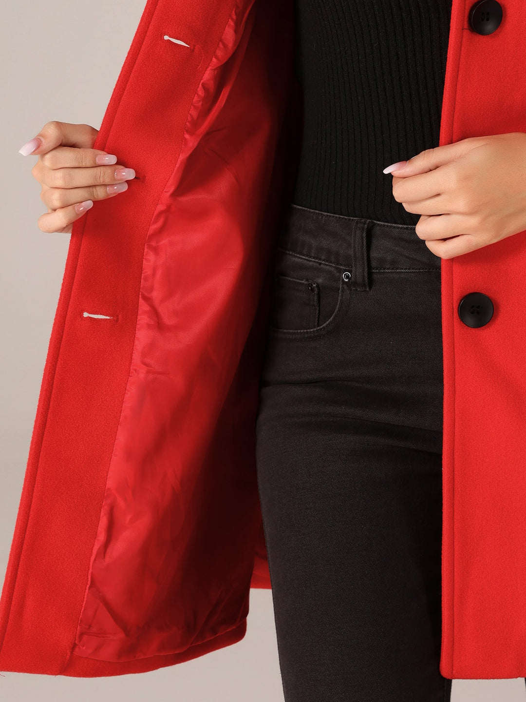 Bella | Women's Single Breasted Winter Trench Coat