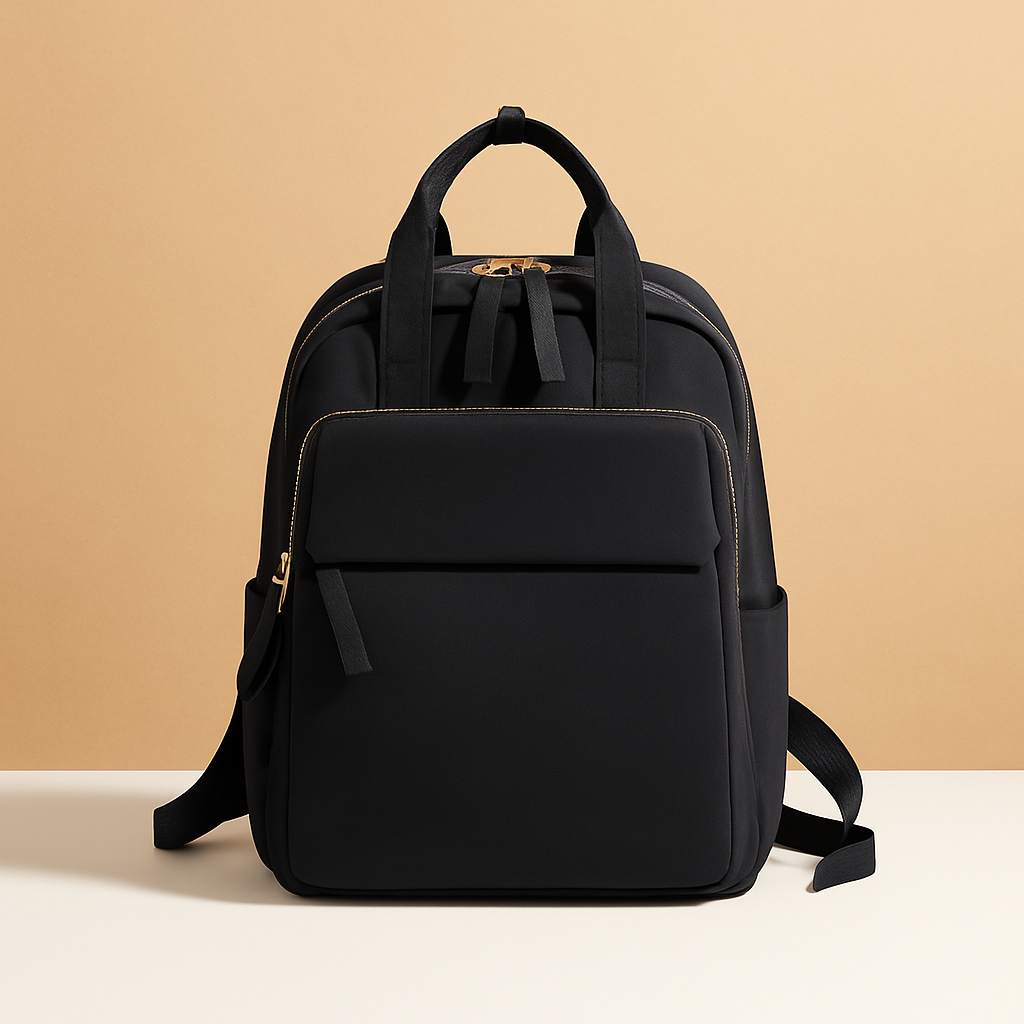 Water-repellent laptop backpack for women | Yara